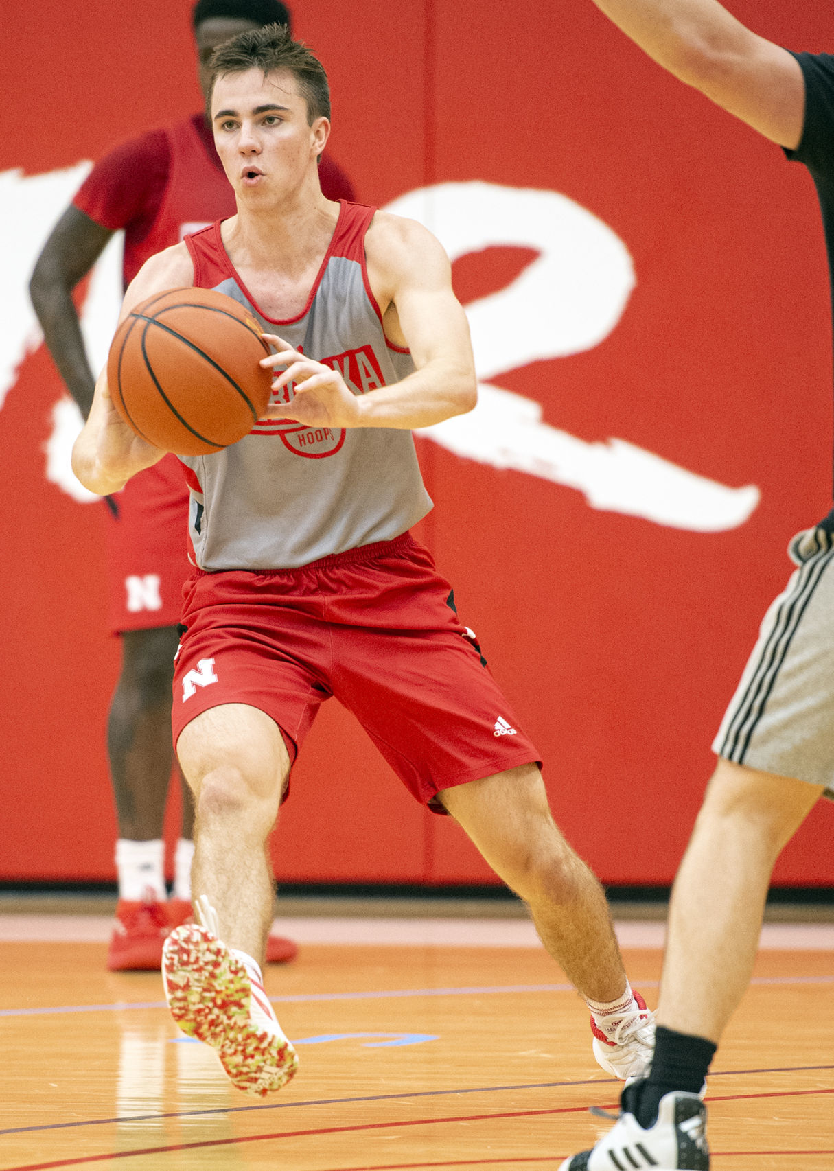 Nebraska men's hoops practice, 7.23